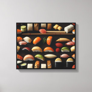 "Sushi Dreams" Canvas Print Leinwanddruck