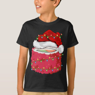 Sushi Fast Food Lover Xmas Weihnachtsmannmütze Sus T-Shirt
