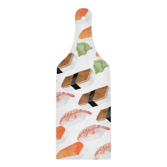 SUSHI FEINSCHMECKER CUTTING BOARD SCHNEIDEBRETT (Vorderseite)