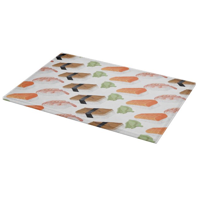 SUSHI FEINSCHMECKER CUTTING BOARD SCHNEIDEBRETT (Ecke)