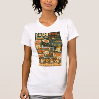 Sushi-Festival-Plakatdesign T-Shirt