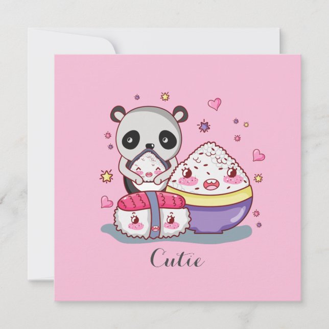 Sushi Finds Rolls Kawaii Sushi (Vorderseite)