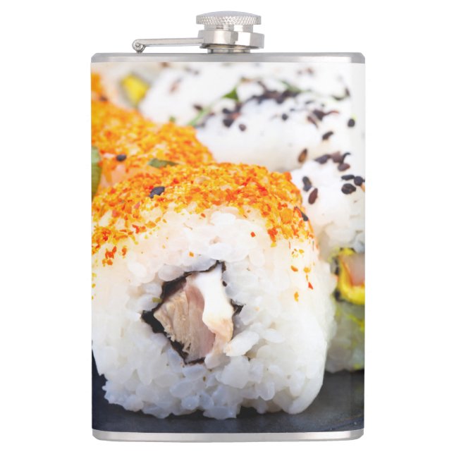 Sushi Flachmann (Vorderseite)