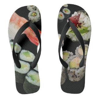 Sushi Flip Flops