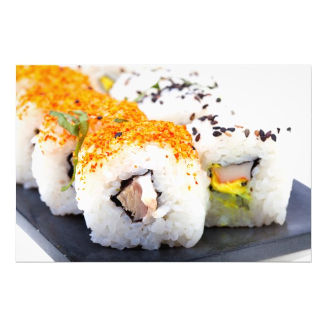 Sushi Fotodruck (Vorne)