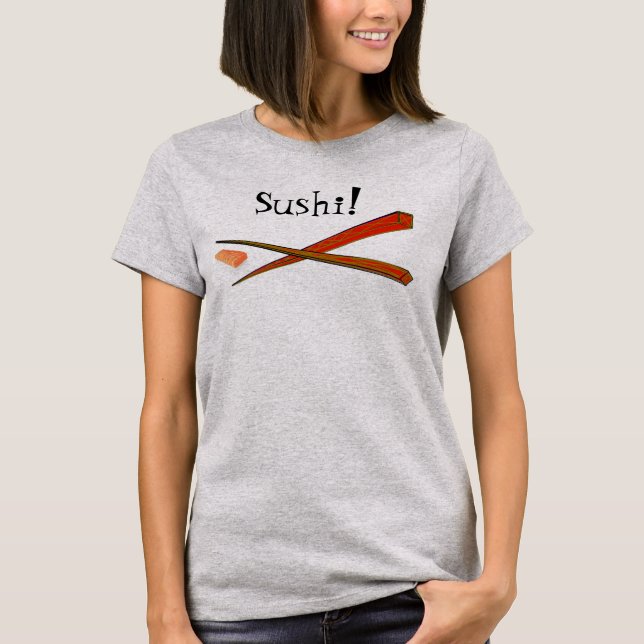 Sushi Front - Wasabi - Back T-Shirt (Vorderseite)