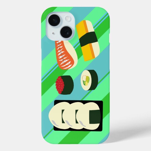 Sushi Fun Case-Mate iPhone Hülle (Rückseite)