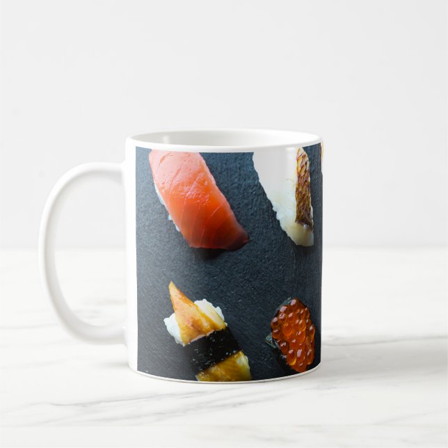 Sushi Geometry – Modern Nigiri Collection Kaffeetasse (Links)