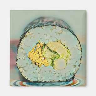 Sushi-Geschenk für Liebhaber von Lebensmitteln Magnet