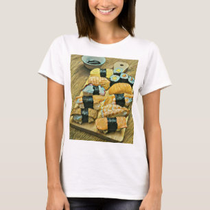 Sushi-Geschenk für Liebhaber von Lebensmitteln T-Shirt