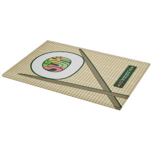 Sushi Glas Cutting Board Schneidebrett