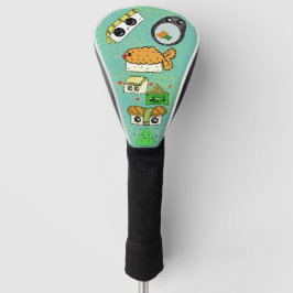 Sushi Glitzer Golf Head Cover Design Golf Headcover