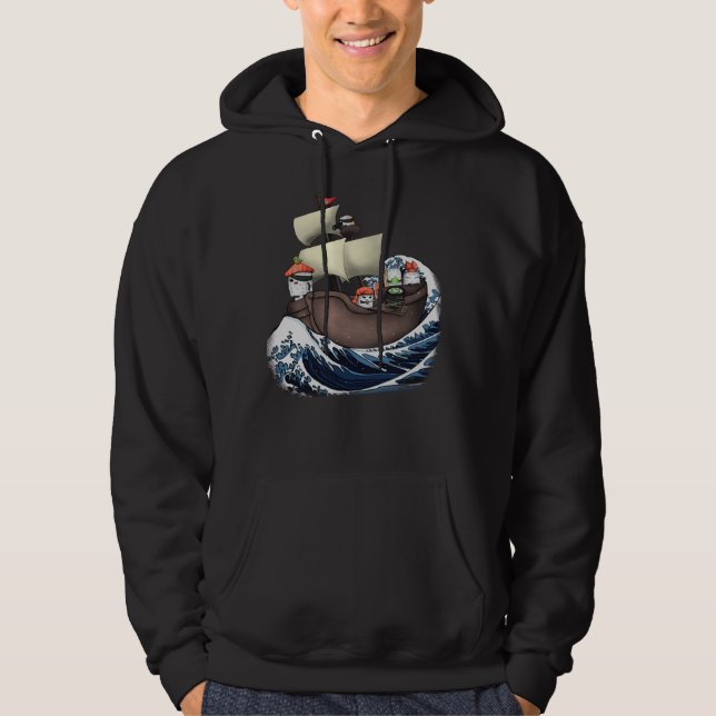 Sushi Hoodie (Vorderseite)