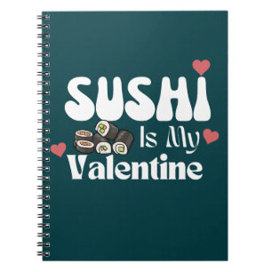 Sushi ist mein Valentin, Sushi Notizblock