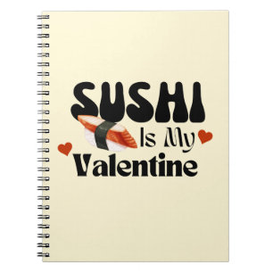 Sushi ist mein Valentin, Sushi Notizblock