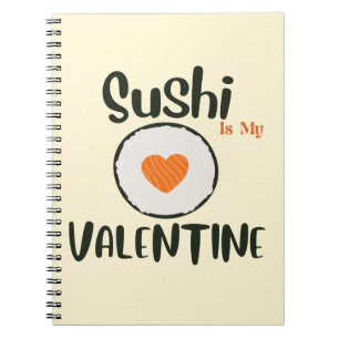 Sushi ist mein Valentin, Sushi Notizblock