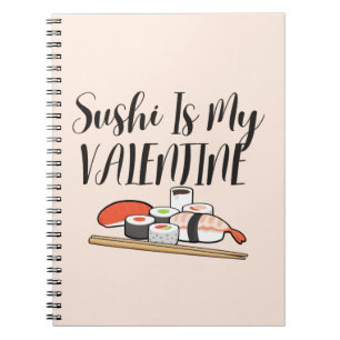 Sushi ist mein Valentin, Sushi Notizblock