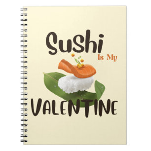 Sushi ist mein Valentin, Sushi Notizblock