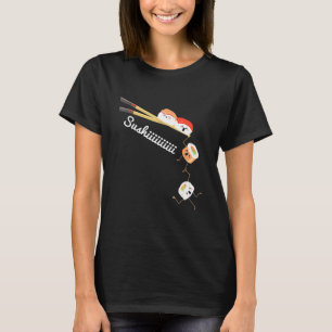 Sushi Japan Japanische Küche Koch Foodie T-Shirt