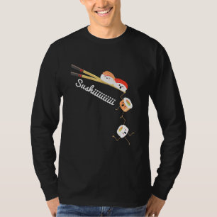 Sushi Japan Japanische Küche Koch Foodie T-Shirt