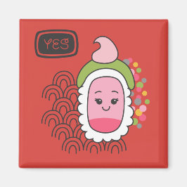 Sushi Japanese Food Niedlich Magnet