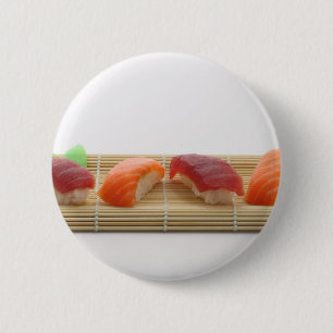 Sushi Japanisch Köstliches asiatisches Food Yummy Button