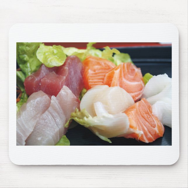 Sushi Japanisch Köstliches asiatisches Food Yummy Mousepad (Vorne)