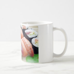 Sushi Japanisches Asiatisches Essen Roh Sashimi Fr Kaffeetasse