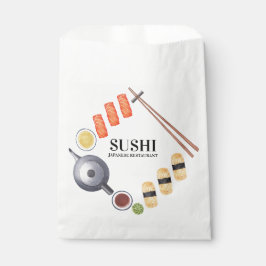 Sushi japanisches Essen Geschenktütchen