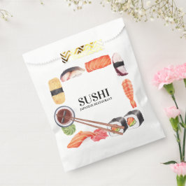 Sushi japanisches Essen Geschenktütchen
