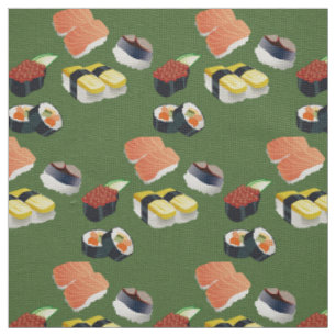 Sushi-japanisches Nahrungsmittel Stoff