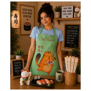 Sushi-Katze , Sushi Schürze