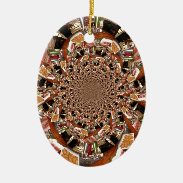 Sushi Keramik Ornament (Vorne)