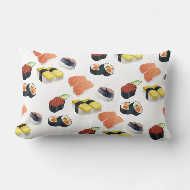 Sushi-Kissen Lendenkissen (Vorderseite)