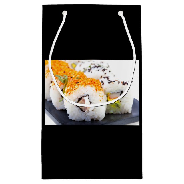Sushi Kleine Geschenktüte (Rückseite)