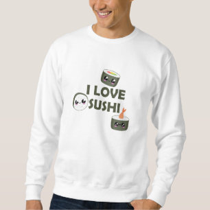 Sushi Liebe Niedlich Cawaii Food Favorite Food Sweatshirt