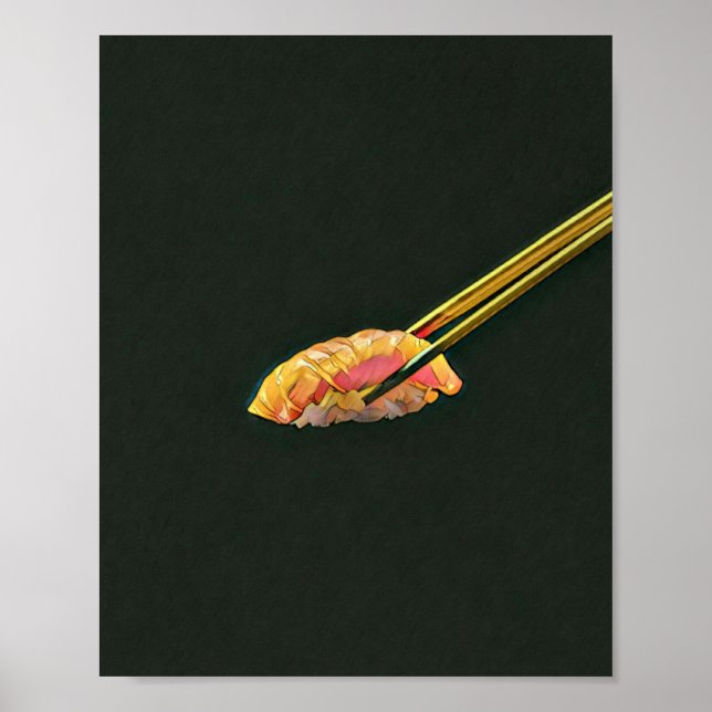 Sushi-Liebesgeschenk Poster (Vorne)