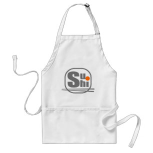 Sushi-Logo-Schürze Schürze