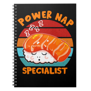 Sushi Lover Kawaii Japi Food Notizblock