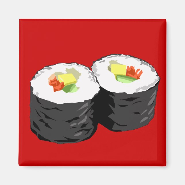 Sushi-Magnet Magnet (Vorne)