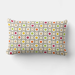 Sushi Maki Polka Dots Lendenkissen
