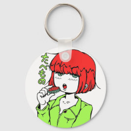 Sushi Manga Girl Schlüsselanhänger