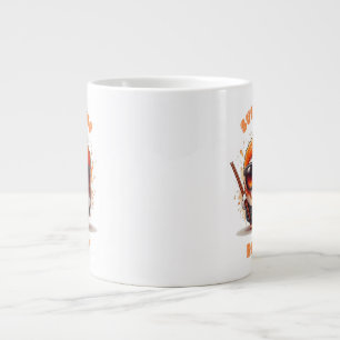 Sushi Me Rollin" - Funny Kawaii Sushi Character Jumbo-Tasse