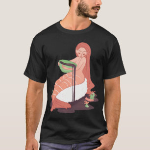 Sushi Meerjungfrau T-Shirt