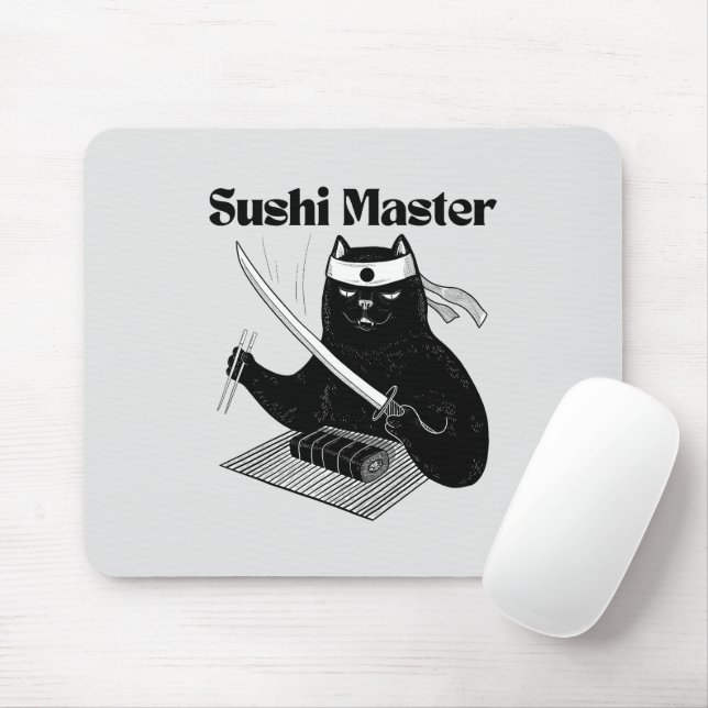 Sushi-Meister Mousepad (Mit Mouse)