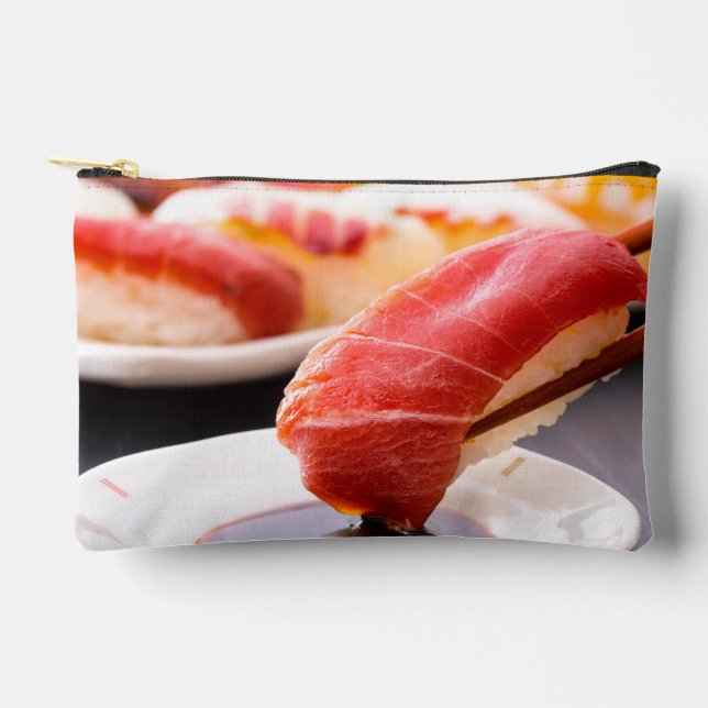 Sushi Moment Pouch – Tuna Dip in Style Zubehörtasche (Vorderseite)