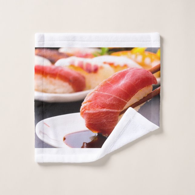 Sushi Moment Towel Set – Dip Into Deliciousness (Waschlappen)