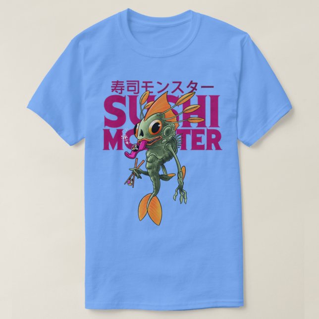 Sushi Monster T-Shirt (Design vorne)