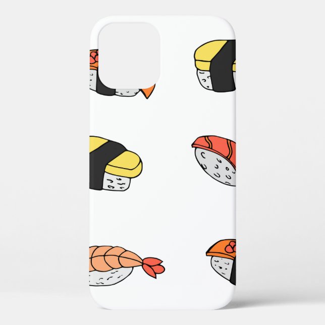 Sushi-Muster Case-Mate iPhone Hülle (Rückseite)