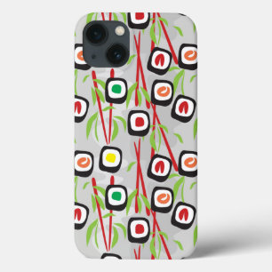 Sushi-Muster iPhone 13 Hülle